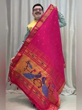 Cotton Paithani Yeola Handloom C11