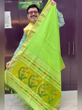 Cotton Paithani Yeola Handloom C11