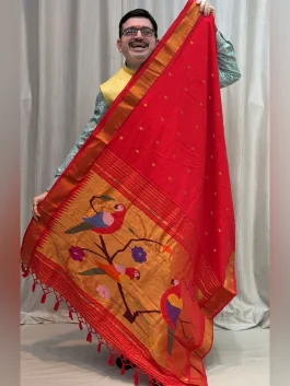Cotton Paithani Yeola Handloom C11