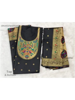 Paithani Dress Material Q10