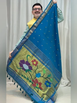 Cotton Paithani Yeola Handloom C11