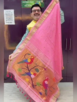 Cotton Paithani Yeola Handloom C11