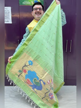 Cotton Paithani Yeola Handloom C11