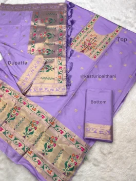 Paithani Dress Material Q10