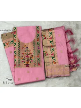 Paithani Dress Material Q10