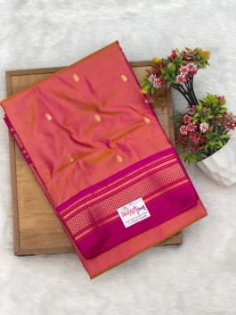 Yeola Paithani Double Pallu Paithani P01