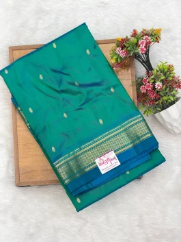 Yeola Paithani Double Pallu Paithani P01