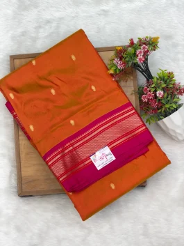 Yeola Paithani Double Pallu Paithani P01