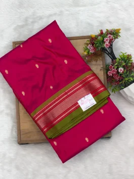 Yeola Paithani Double Pallu Paithani P01