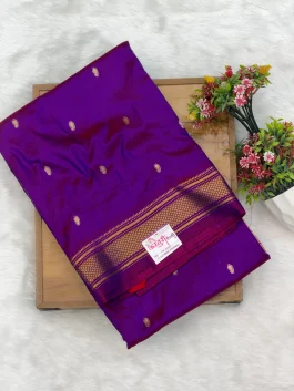 Yeola Paithani Double Pallu Paithani P01
