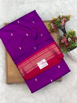 Yeola Paithani Double Pallu Paithani P01