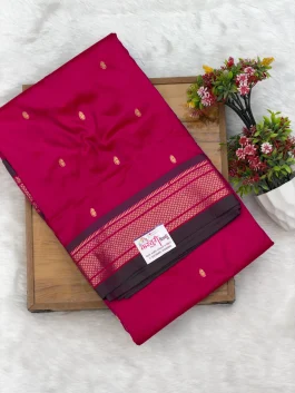 Yeola Paithani Double Pallu Paithani P01