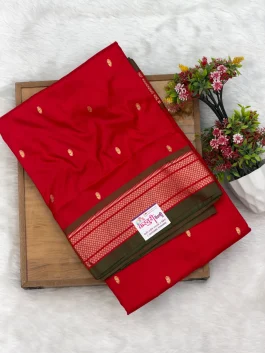 Yeola Paithani Double Pallu Paithani P01