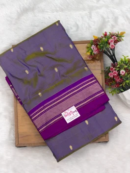 Yeola Paithani Double Pallu Paithani P01
