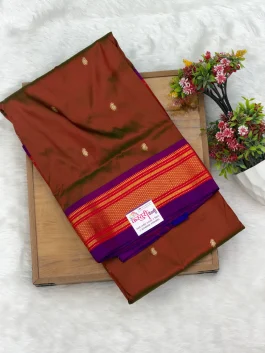 Yeola Paithani Double Pallu Paithani P01