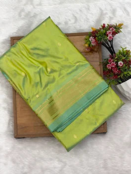 Yeola Paithani Double Pallu Paithani P01