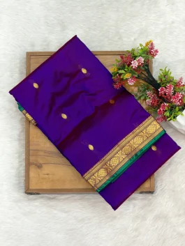 Jijamata Paithani Pure Silk J11