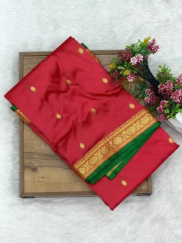 Jijamata Paithani Pure Silk J11