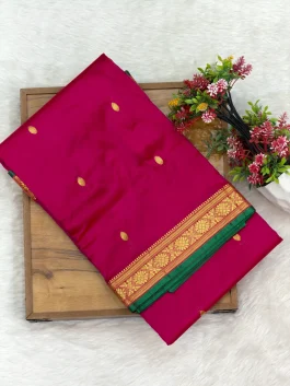 Jijamata Paithani Pure Silk J11