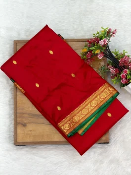 Jijamata Paithani Pure Silk J11