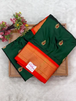 Pure Silk Kalanjali Paithani H01