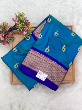 Pure Silk Kalanjali Paithani H01