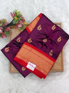 Pure Silk Kalanjali Paithani H01