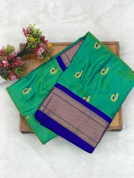 Pure Silk Kalanjali Paithani H01