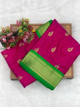 Pure Silk Kalanjali Paithani H01