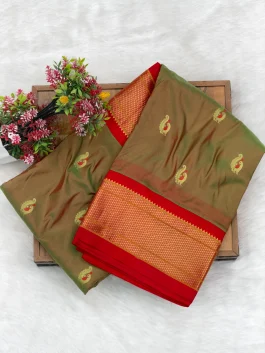 Pure Silk Kalanjali Paithani H01