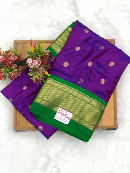 Pure Silk Kalanjali Paithani H01