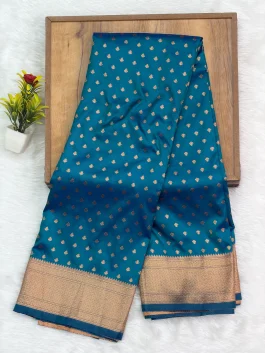 Rasika Kalanjali Paithani Sea Green E12