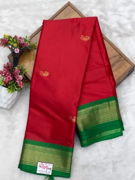 Sico Red Paithani F01