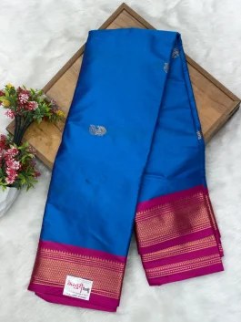 Sico Blue Paithani F01