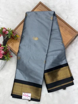 Sico Grey Paithani F01